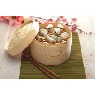 Ångkokare Bambu, 20 cm - KitchenCraft