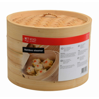 Ångkokare i bambu, 20 cm - Tokyo Design Kitchen