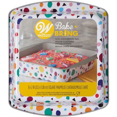 Bakform 20x20 cm - Wilton Bake + Bring
