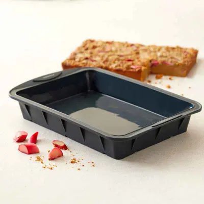 Bakform i silikon, 39 x 25 cm - Blomsterbergs