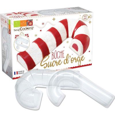 Bakform Julstubbe Polkakäpp - ScrapCooking