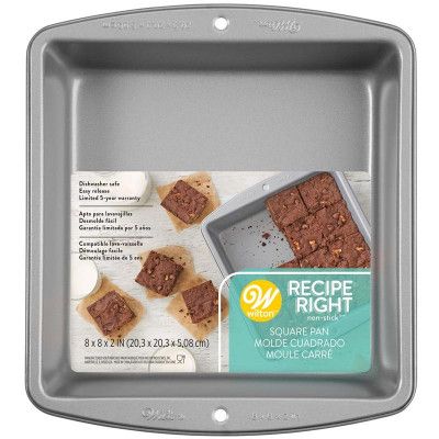 Brownie Bakform 20 x 20 cm - Wilton