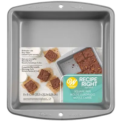 Brownie Bakform 20 x 20 cm - Wilton