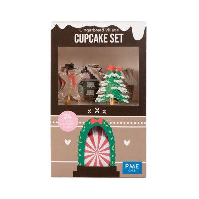 Cupcake kit Pepparkaksstad - PME