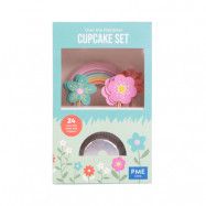 Cupcake kit regnbåge - PME