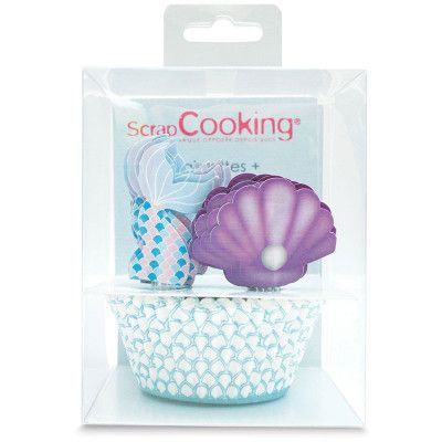 Cupcake Kit Sjöjungfru