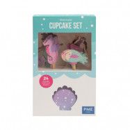 Cupcake kit sjöjungfru - PME