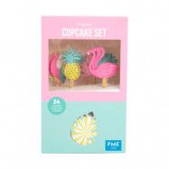 Cupcake kit tropiskt tema - PME