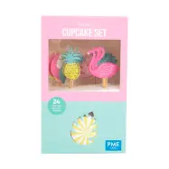 Cupcake kit tropiskt tema - PME