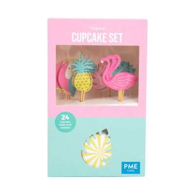 Cupcake kit tropiskt tema - PME