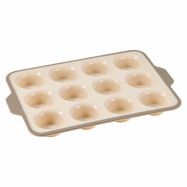Dorre Cookie muffinsform 12 st, silikon/rostfritt stål
