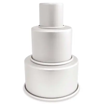 Formar till våningstårta, 3 st - ScrapCooking