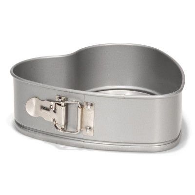 Hjärtformad Springform, Silver-Top - Patisse