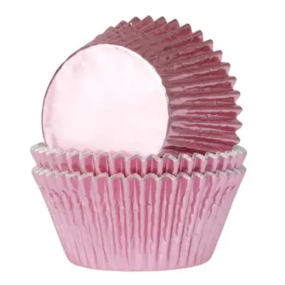 Muffinsform babyrosa folie - House of Marie