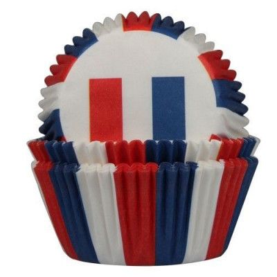 Muffinsform Franska flaggan - House of Marie