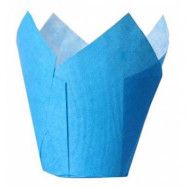 House of Marie Muffinsform Tulip, blå