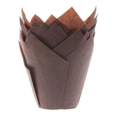 Muffinsform Tulip brun - House of Marie