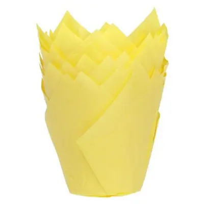 Muffinsform tulip, gul - House of Marie