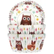 Muffinsform Ugglor & rävar - House of Marie