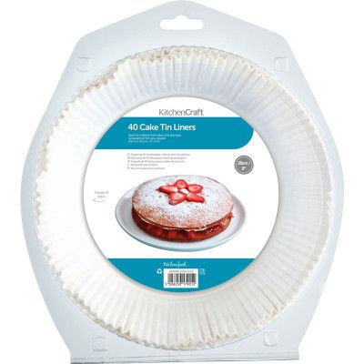 Bakformar i papper Ø20 cm - KitchenCraft