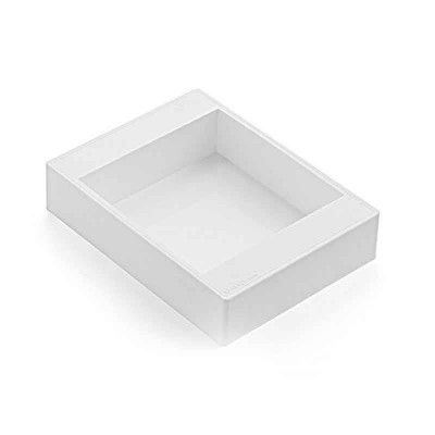 Kvadratisk tårtform i silikon TOR, 10x10 cm - Silikomart Professionals