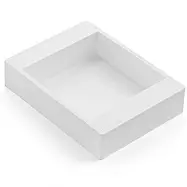 Kvadratisk tårtform TOR, silikonform 13,5 x 13,5 cm - Silikomart Professionals