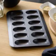 Madeleineform12 st Stål - Blomsterbergs