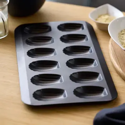 Madeleineform12 st Stål - Blomsterbergs