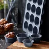 Muffinsform 6 st Indigo - By Tareq Taylor