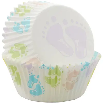 Muffinsform Babyfötter - Wilton