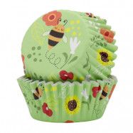 Muffinsform bin och blommor, 30-pack - PME