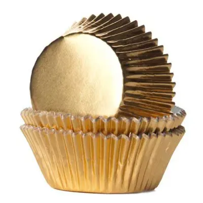 Muffinsform Guld Folie - House of Marie