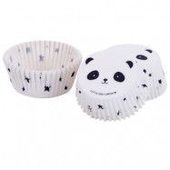 Muffinsform Panda 50 st