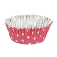 Muffinsform Pink Polka Dot - PME
