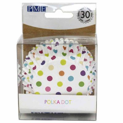 Muffinsform Polkadot Mix - PME