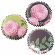 Muffinsform Trädgårdsblommor - PME