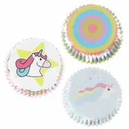 Muffinsformar i folie Unicorns - PME
