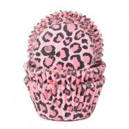 Muffinsform Leopard, rosa - House of Marie