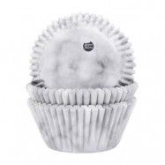 Muffinsformar marmor, 50-pack - House Of Marie