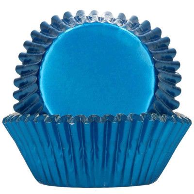 Muffinsformar Metallic Blå - FunCakes