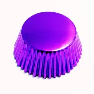 Muffinsform Metallic Lila, 30 st - PME