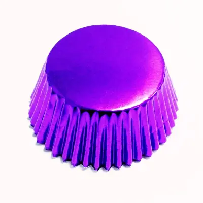 Muffinsform Metallic Lila, 30 st - PME