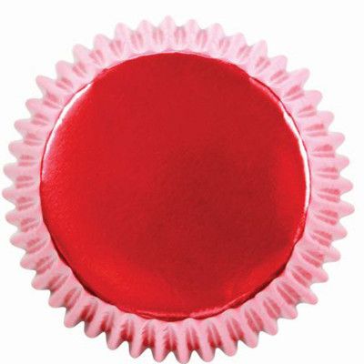 Muffinsformar, Metallic röd - PME