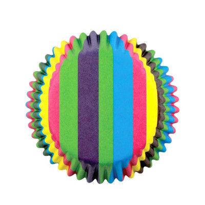 Muffinsformar Regnbågsränder - PME