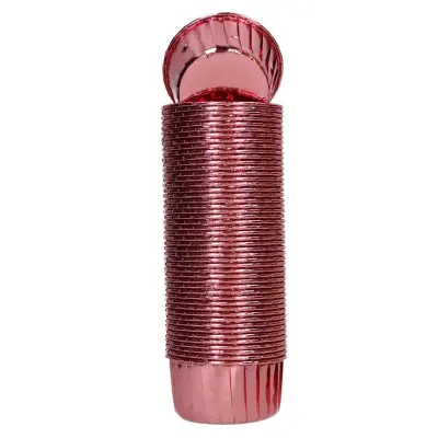 Muffinsformar rosa metallic - Wilton