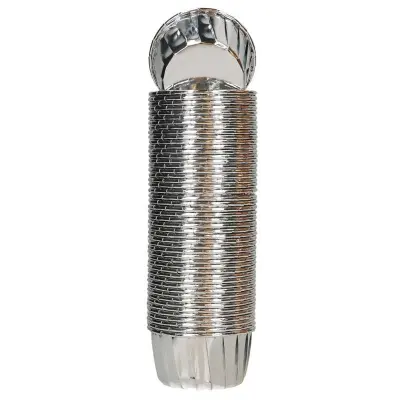 Muffinsformar silver metallic - Wilton