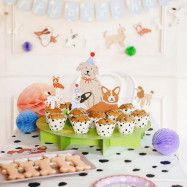 Muffinsställ & muffinsformar Hundar - PartyDeco