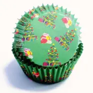 Muffinsform Julgranar&paket - PME