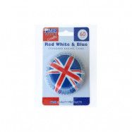 Muffinsform Red White & Blue - PME