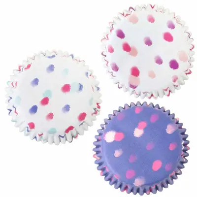 Muffinsformar Polkadot watercolour - PME